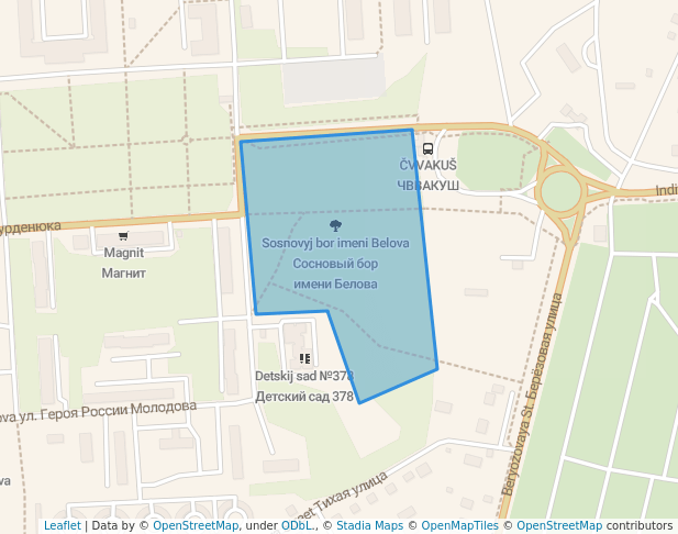 Сосновый бор имени Белова