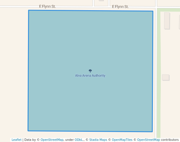 walking in Alva Arena Authority map in Alva