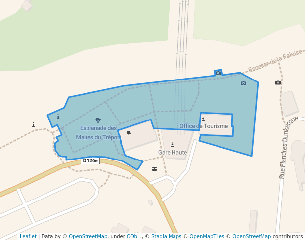 Esplanade des Maires du Tréport