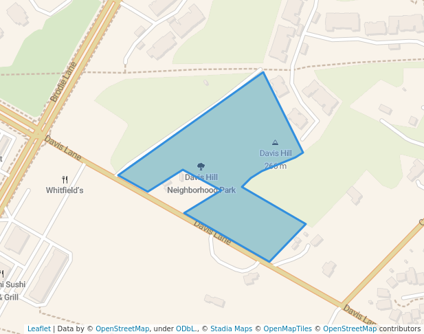 Davis Hill Neighborhood Park