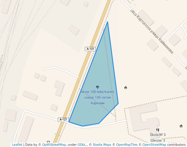 сквер 100 летия Карелии