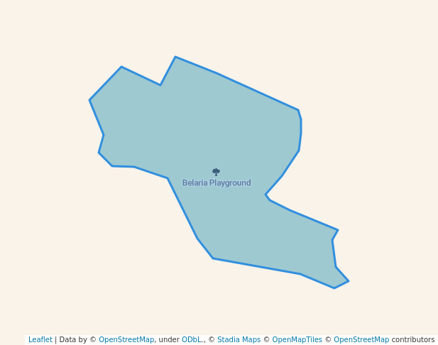 walking in Belaria Playground map in Magrahat-II