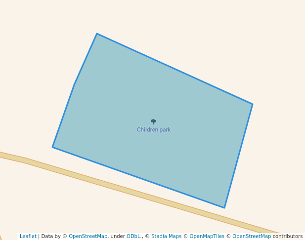 walking in Children park map in Purulia