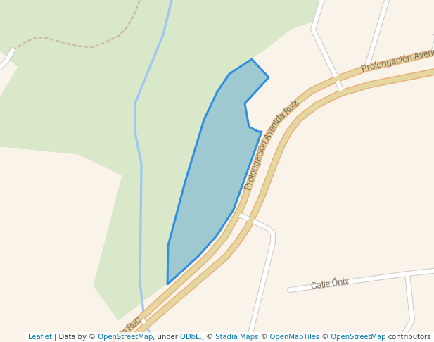 walking in Parque Vazquez Rivera map in Ensenada