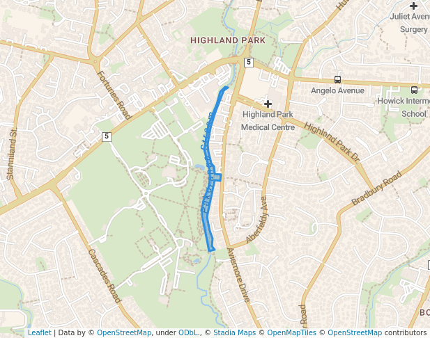 Aviemore Drive Drainage Reserve