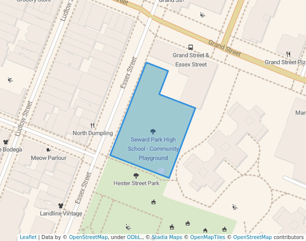 Seward Park High School - Community Playground