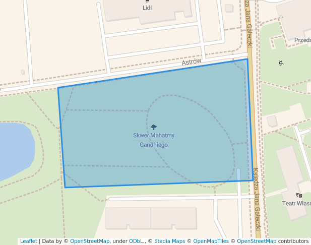 Skwer Mahatmy Gandhiego