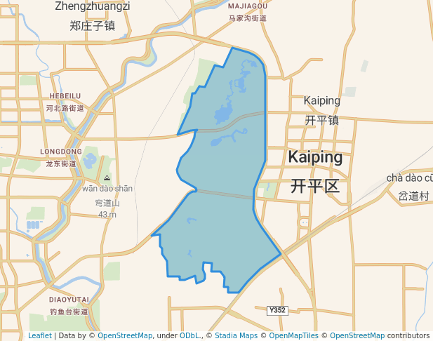 唐山东湖郊野公园 唐山花海