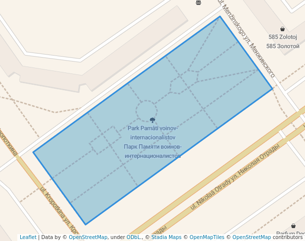 Парк Памяти воинов-интернационалистов