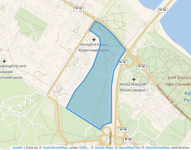 Парк Черкаської обласної лікарні