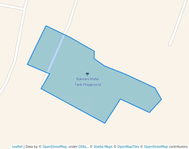 walking in Baksara Water Tank Playground map in Howrah