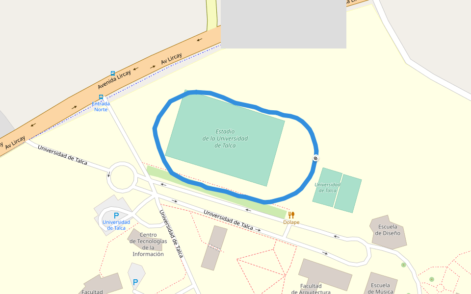 Estadio de la Universidad de Talca