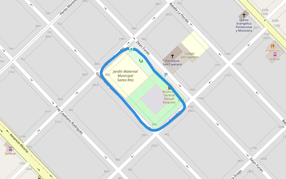 Plaza General Manuel Belgrano