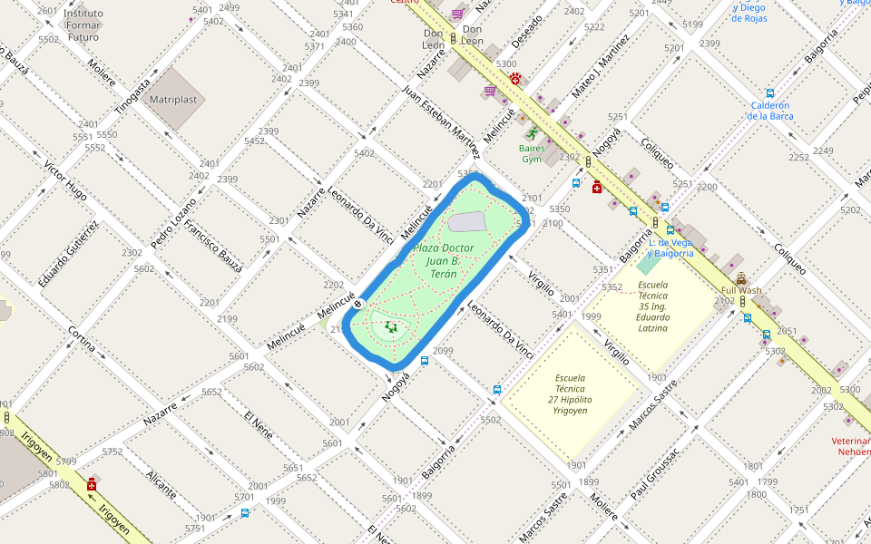 Plaza Doctor Juan B. Terán