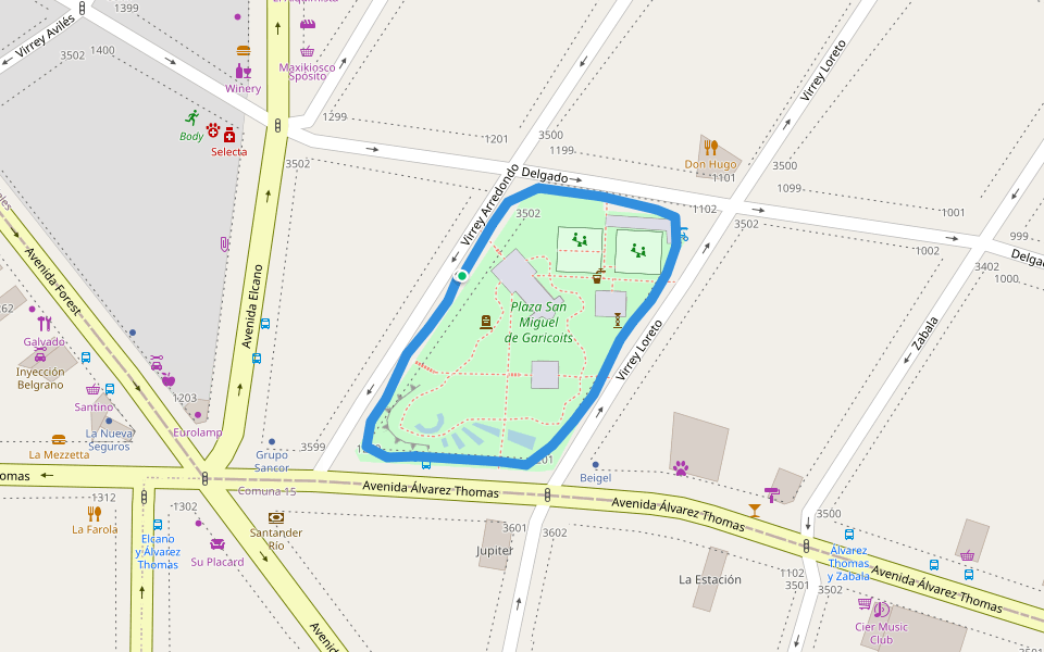 Plaza San Miguel de Garicoits