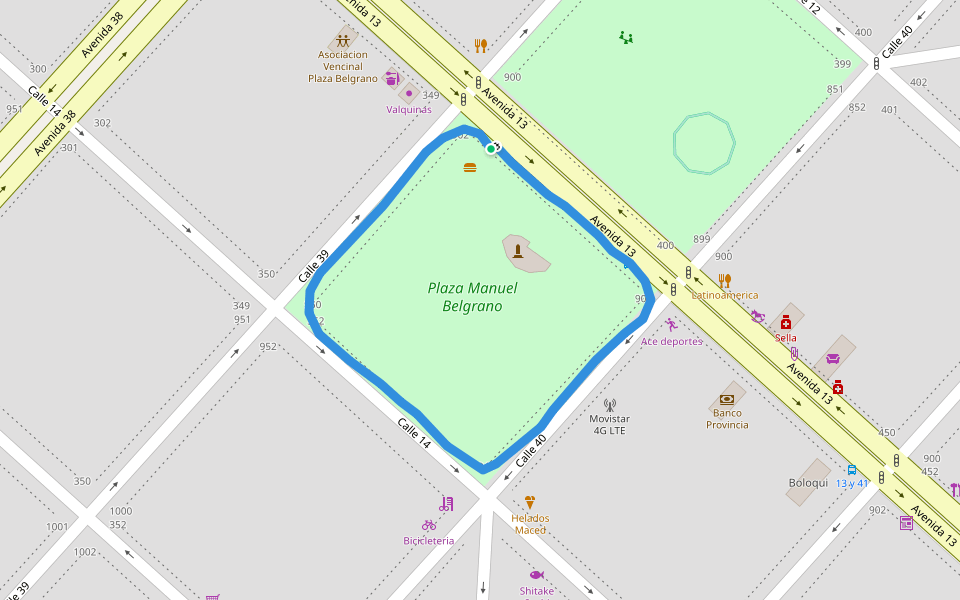 Plaza Manuel Belgrano