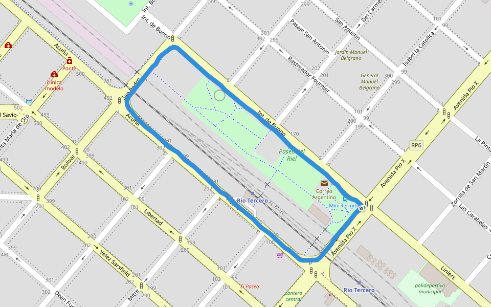 Paseo del Riel