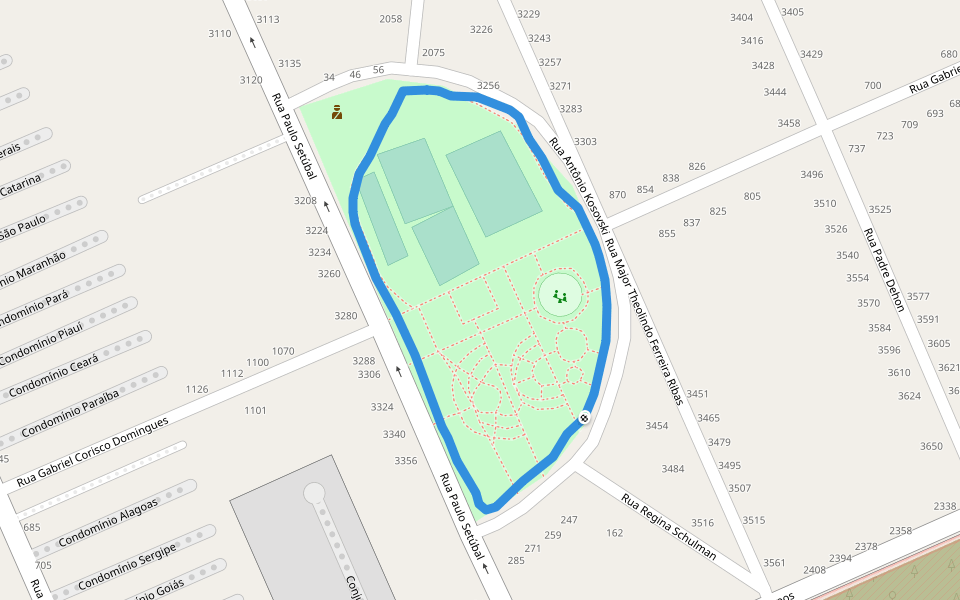 Praça Colonização Menonitas