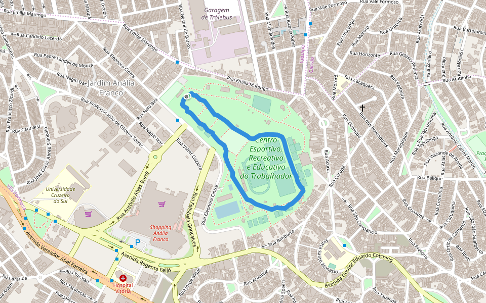 Parque Esportivo dos Trabalhadores - Anália Franco