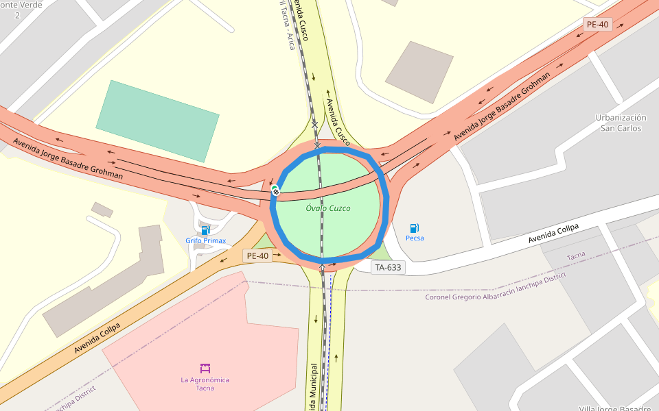 Basadre Grohmann National University Walking And Running Trail