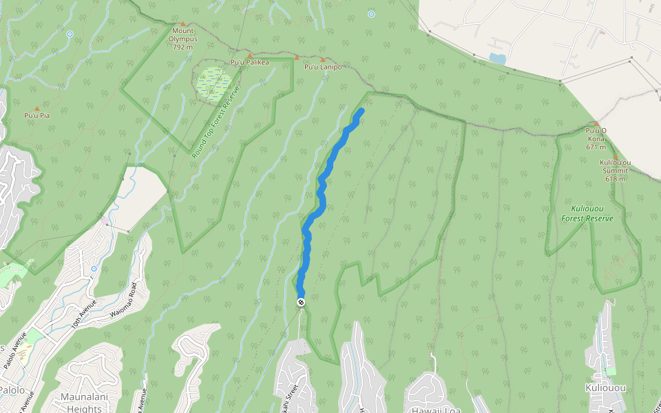 Wiliwilinui Ridge Trail