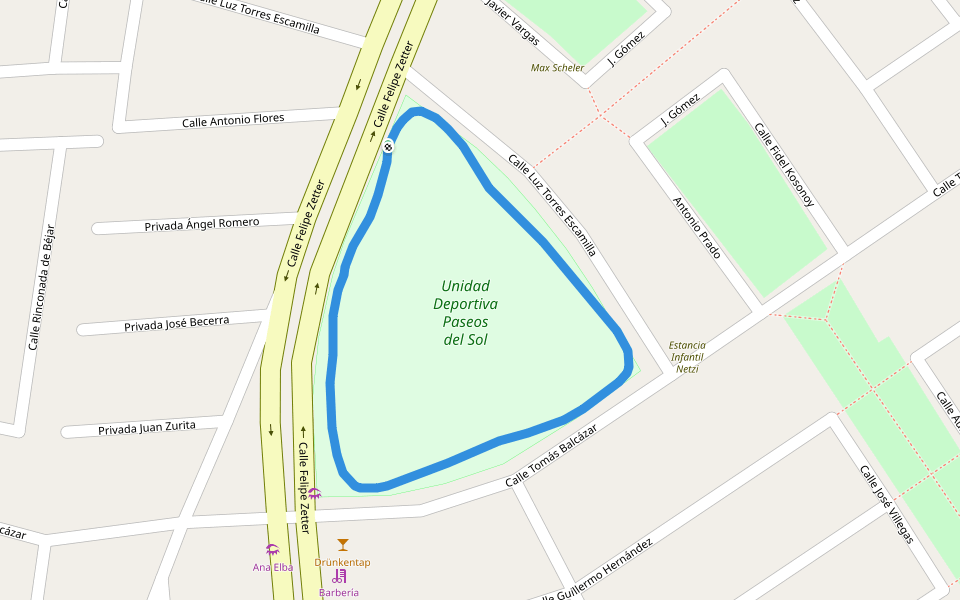 Unidad Deportiva Paseos del Sol