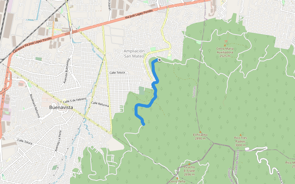 Parque Estadual Sierra de Guadalupe Caminhe Tultitlán, México Pacer