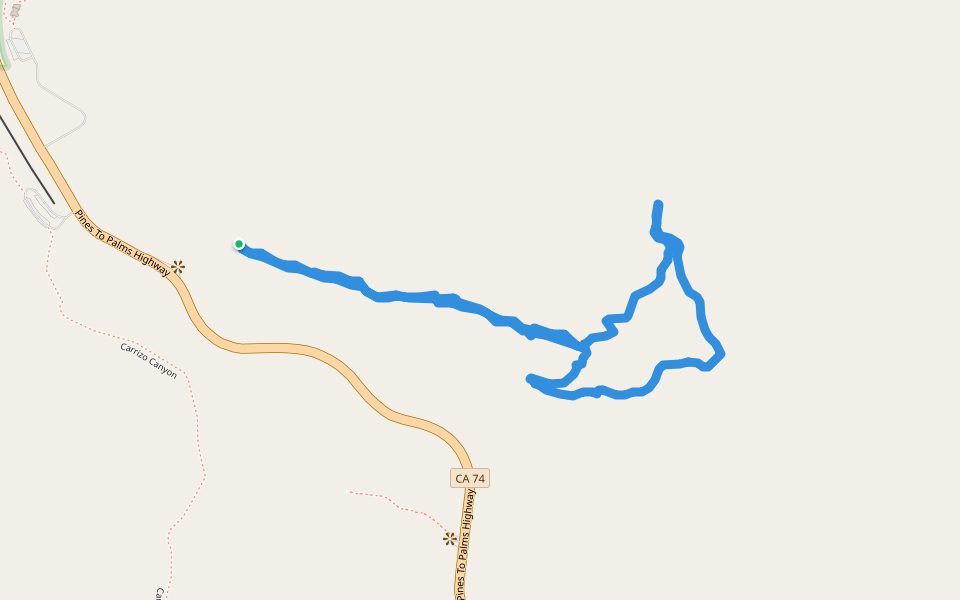 Indio Mountain - Randall Henderson Trail