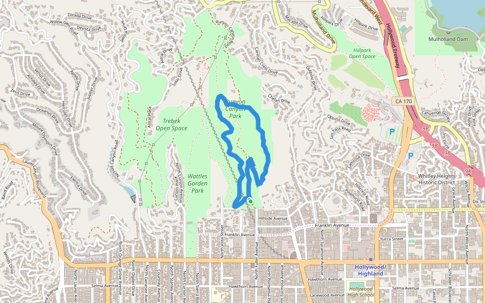 Runyon Canyon Park in California - 9q5f4 70 