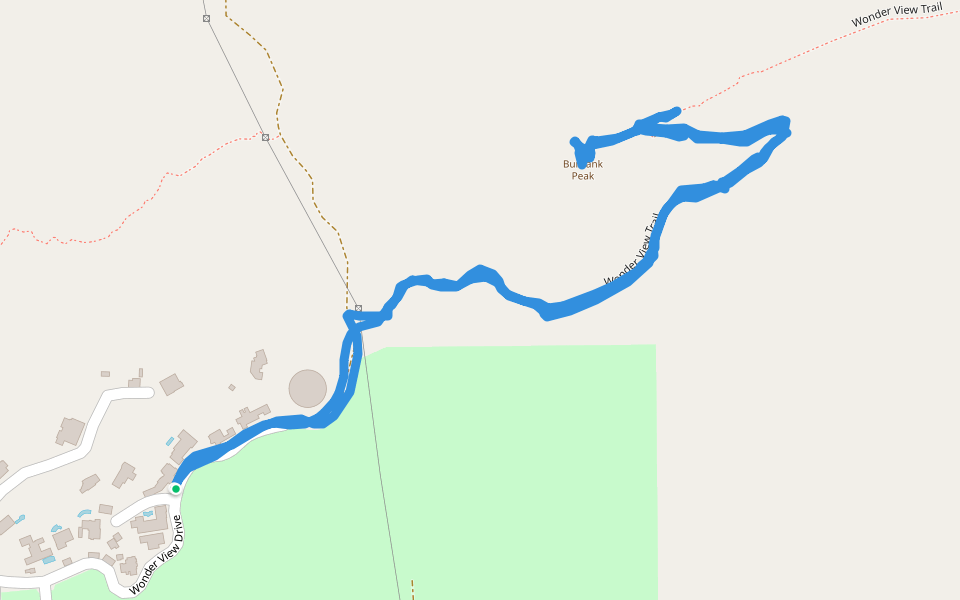 Burbank Peak - Wonder View Trail