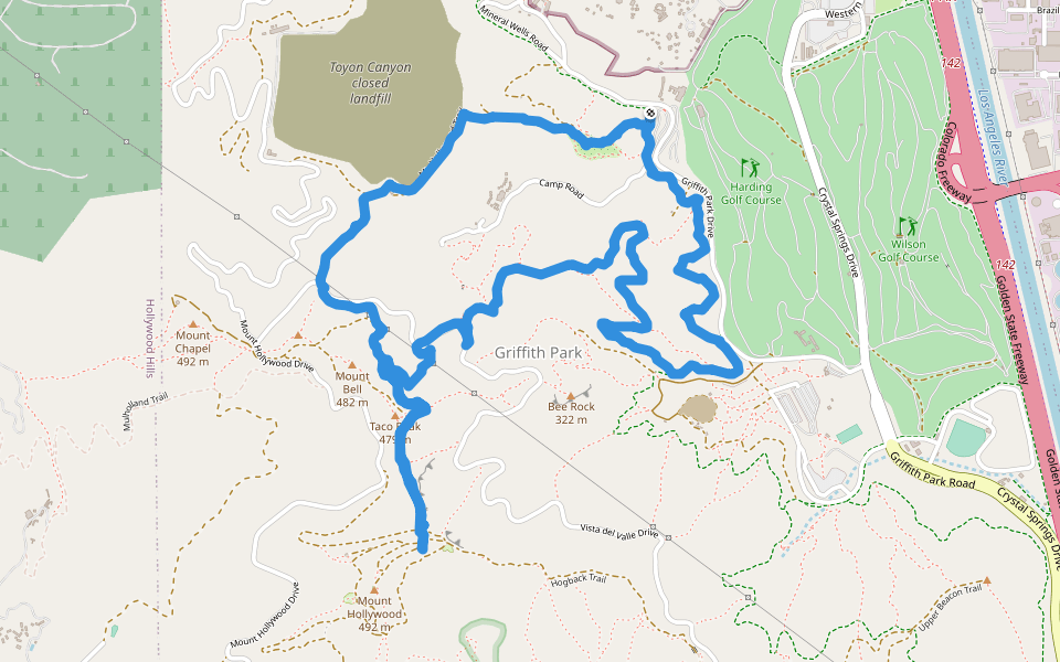 Taco Peak - Mt. Hollywood Trail