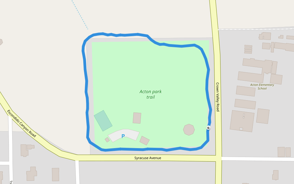 Acton park trail