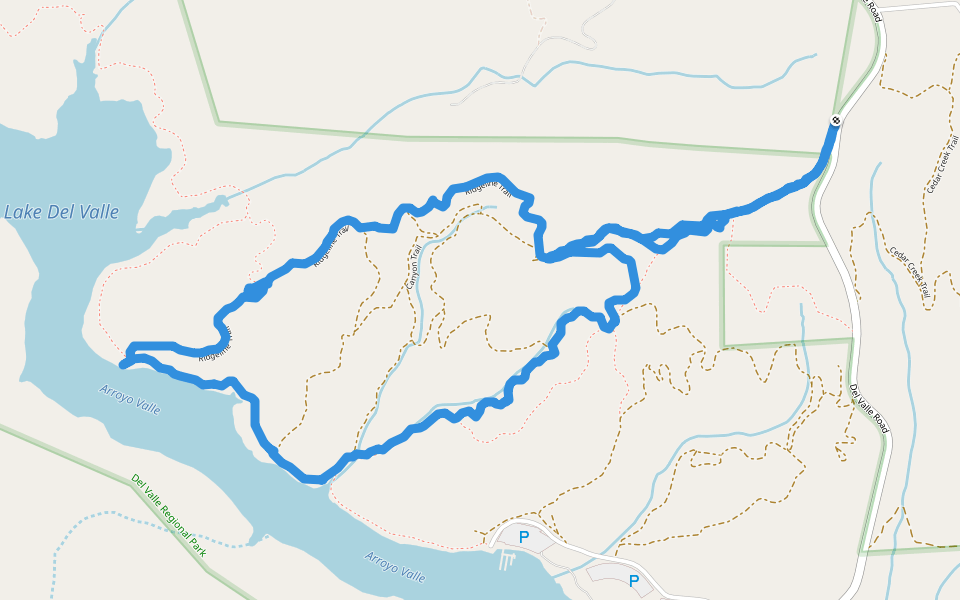 Ridgeline Trail - East Shore Trail