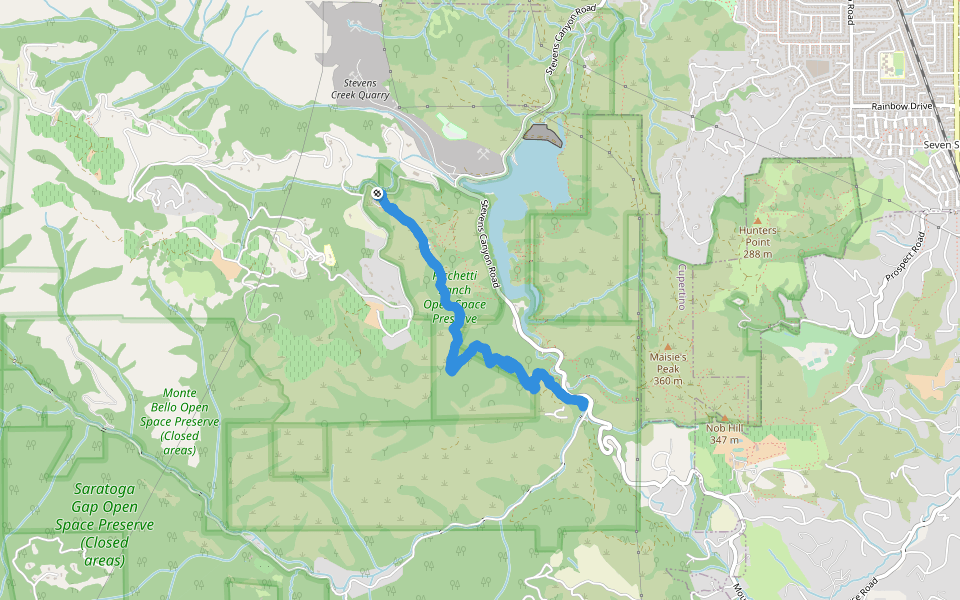 Picchetti Ranch Open Space Preserve - Zinfandel Trail