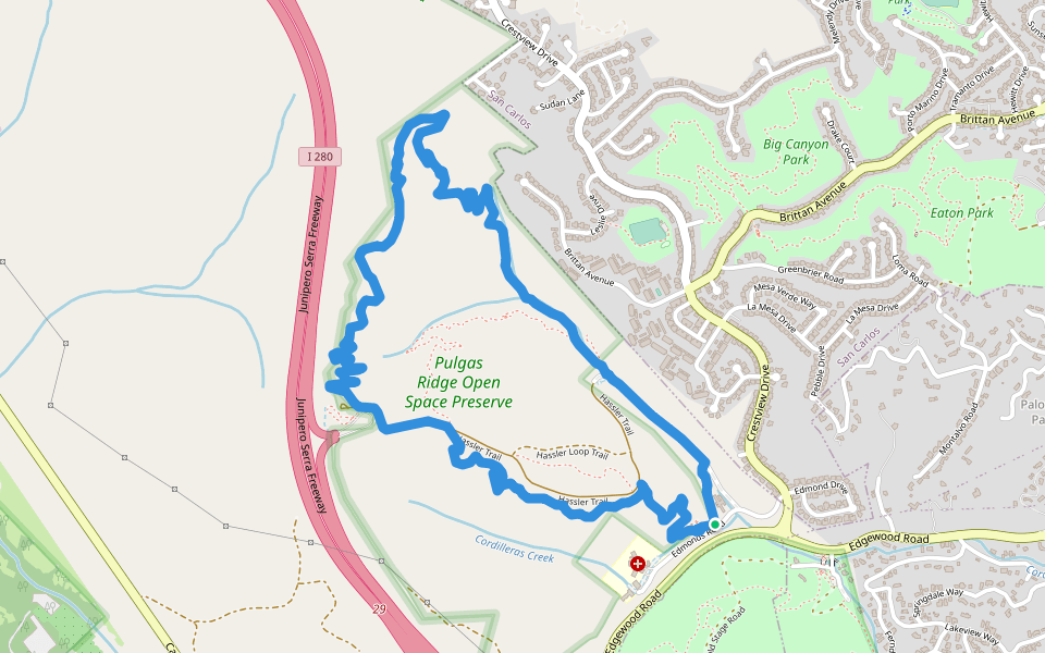 Pulgas Ridge Open Space Preserve - Dick Bishop Trail