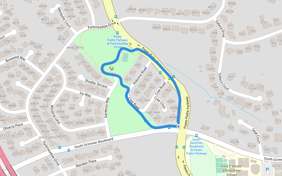 ミッションピークトレイル in California | Walking Map