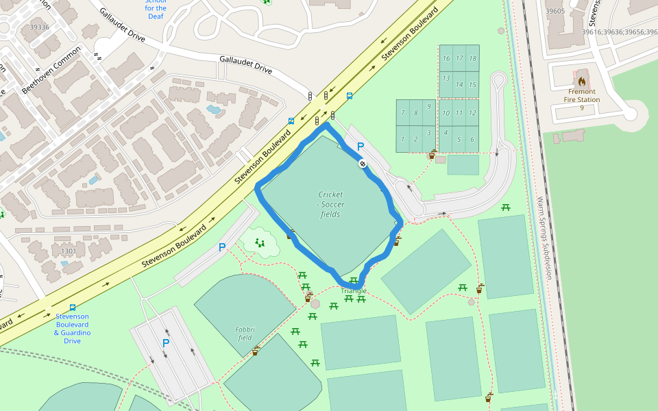 Cricket - Soccer fields