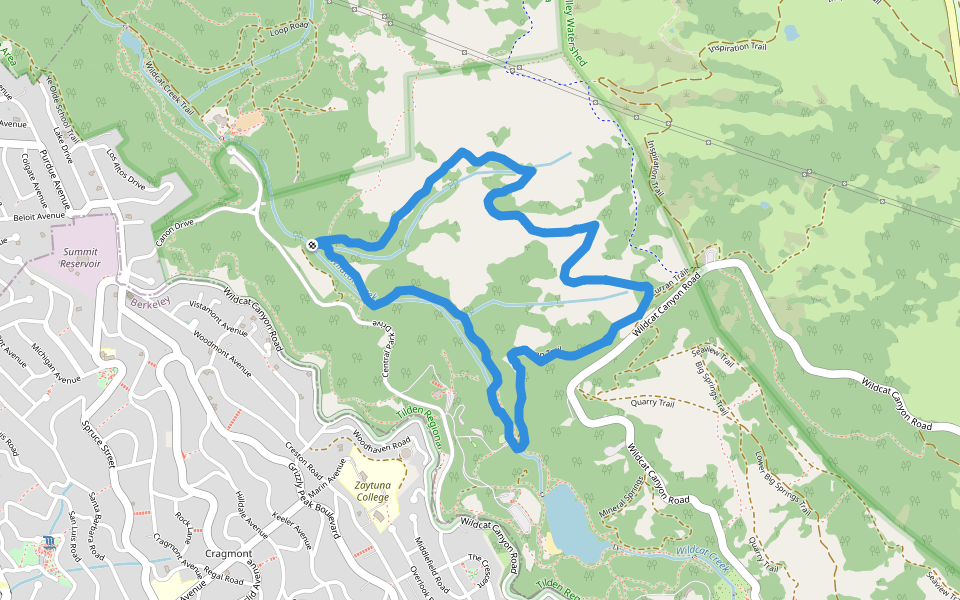 Wildcat Gorge Trail - Meadows Canyon Trail