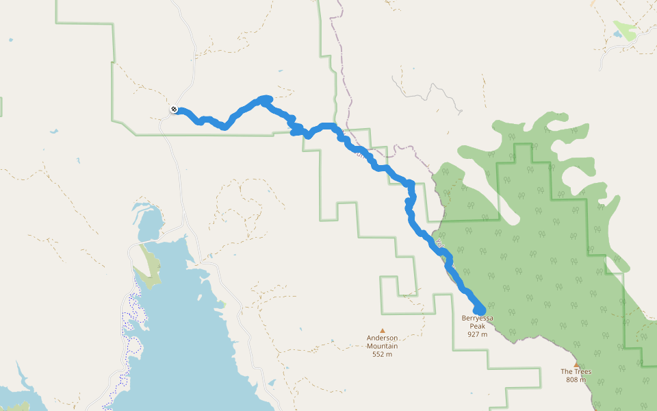 Berryessa Peak Trail