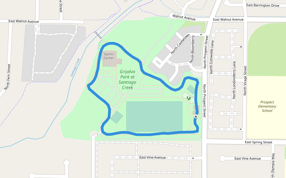 Grijalva Park at Santiago Creek