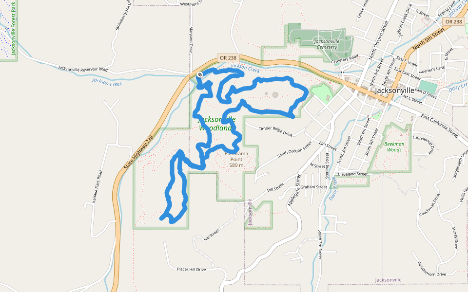 Jacksonville Woodlands - Petard Ditch Loop Trail