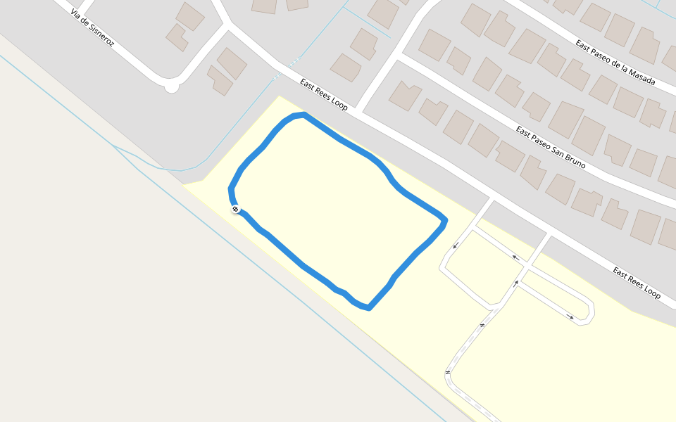 Cottonwood Elementary School Walking And Running Trail Tucson, Arizona, USA Pacer