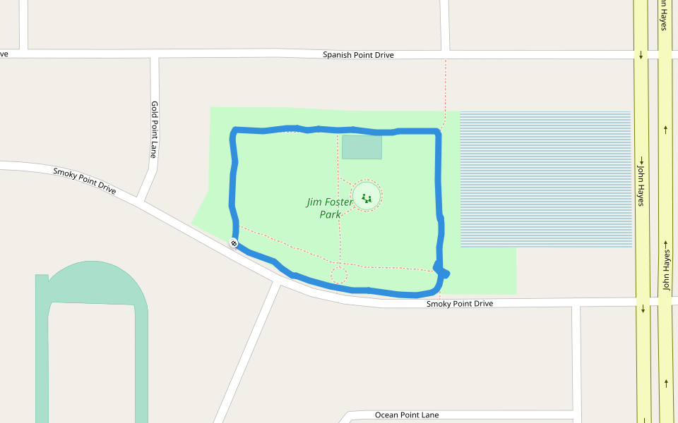 Jim Foster Park Walking and Running El Paso, Texas, USA Pacer