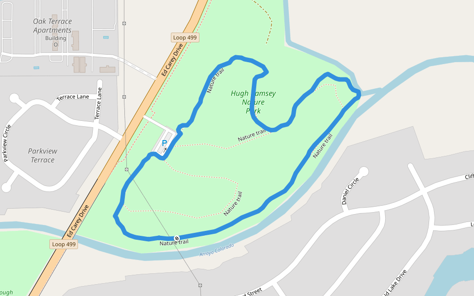 Hugh Ramsey Nature Park Walking And Running Harlingen Texas Usa Pacer