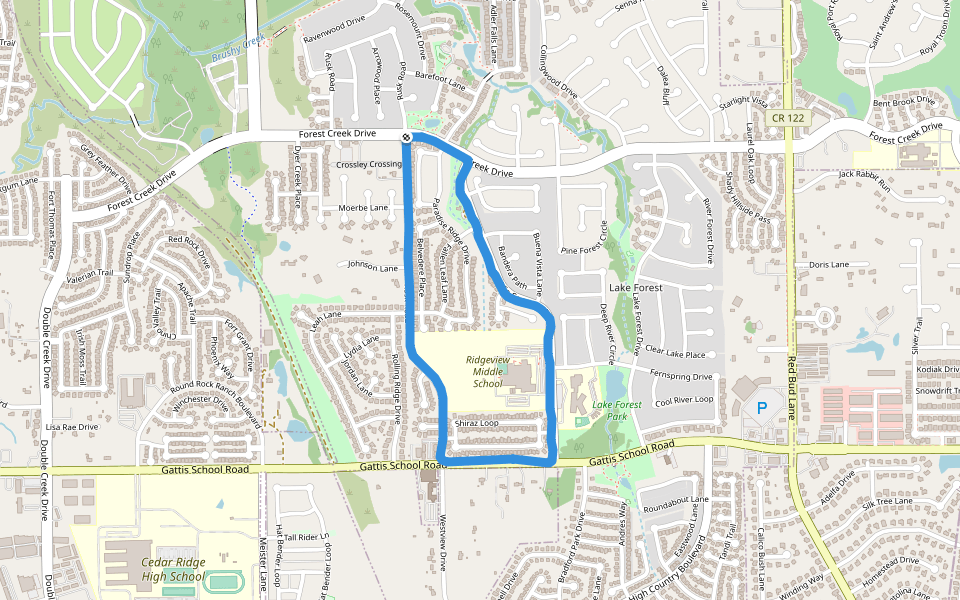 Old Settlers Park Map Old Settlers Lake Walk Trail - Round Rock, Texas, Usa | Pacer
