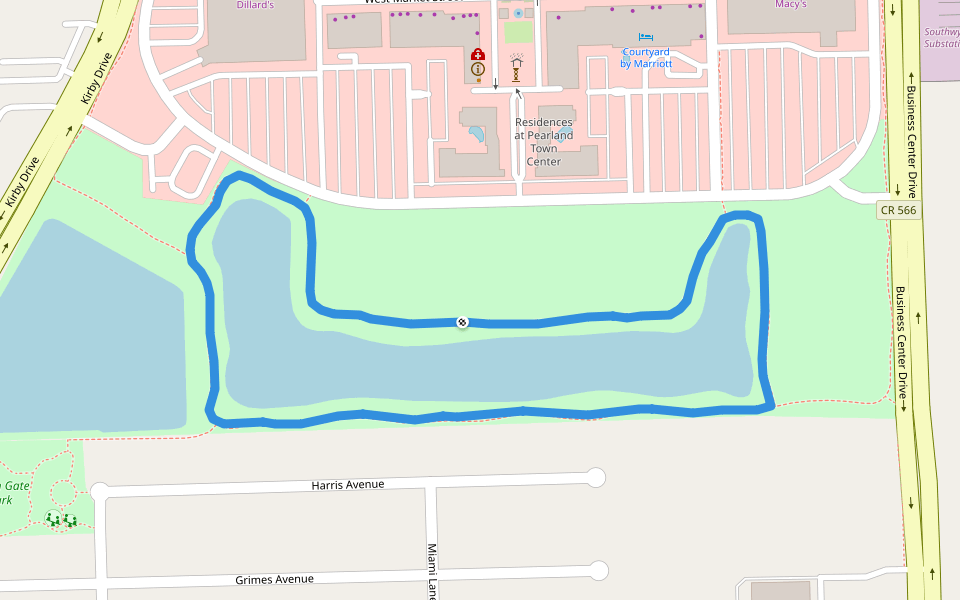 Parque South Gate Caminar y correr Pearland, Texas, Estados Unidos