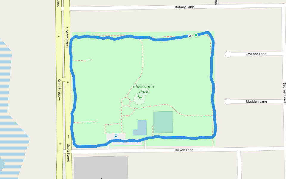 Cloverland Park Walking and Running Houston, Texas, USA Pacer