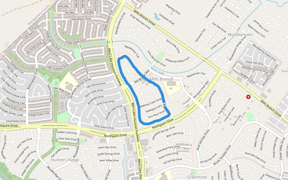 Hidden Hollow Elementary School Walking And Running Trail Kingwood