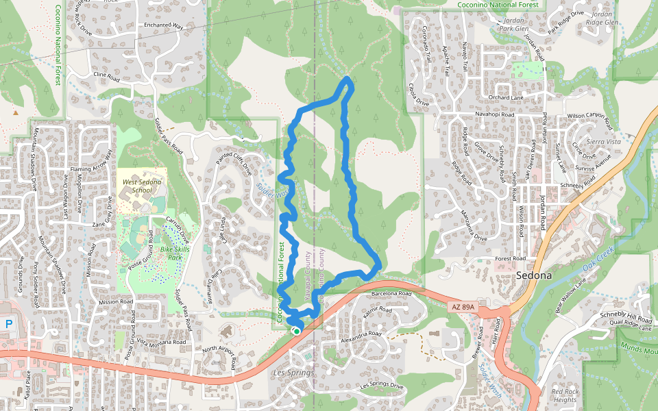 Powerline Plunge Trail