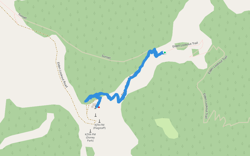 Elden Mountain - Elden Lookout Trail